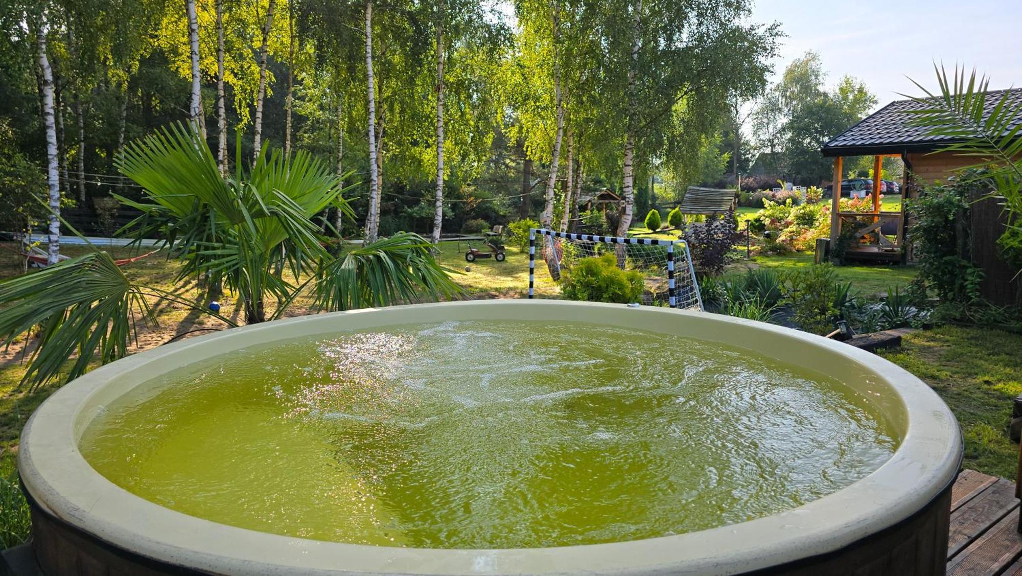 Vip Village Las Woda Rower - Podgrzewany Basen, Balia, Sauna Miedzierza Kültér fotó