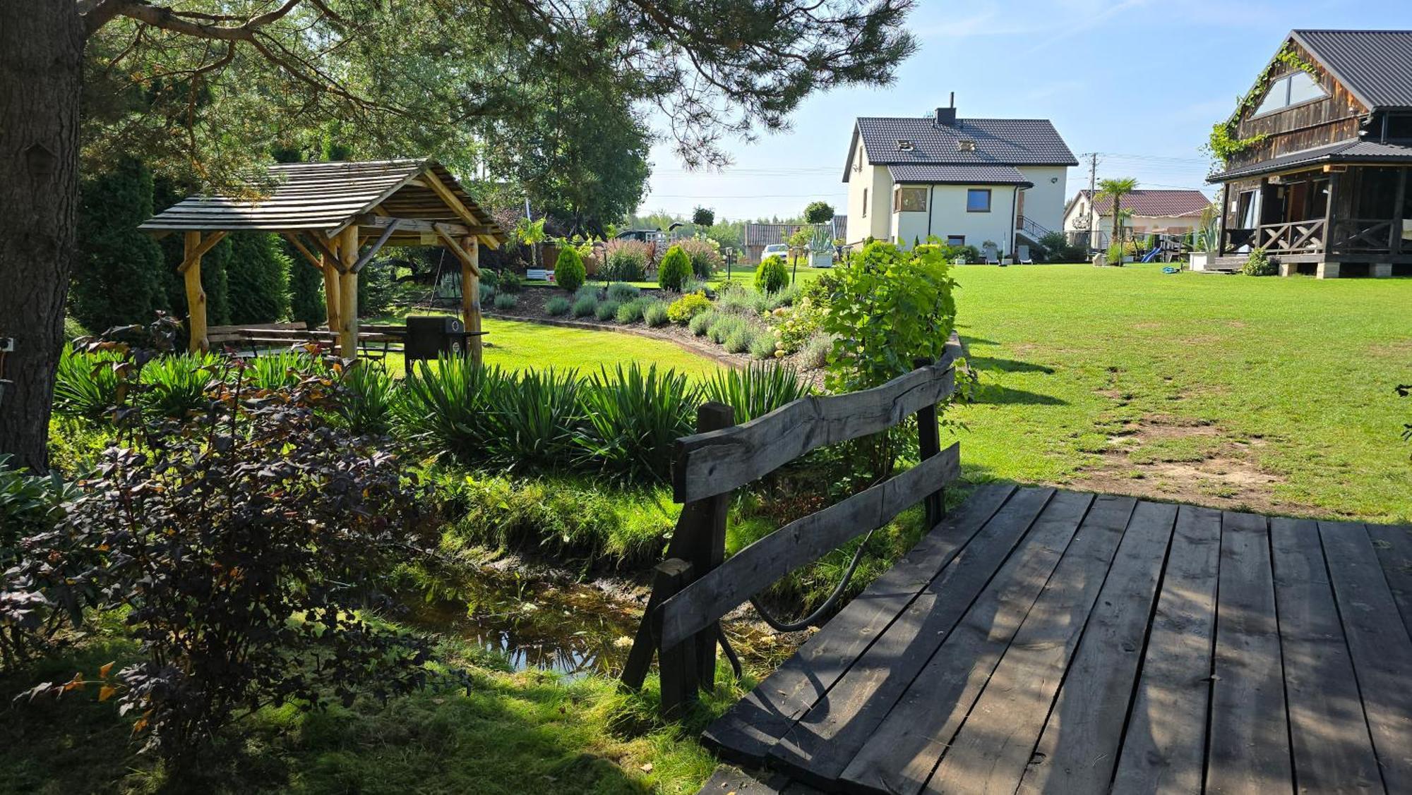 Vip Village Las Woda Rower - Podgrzewany Basen, Balia, Sauna Miedzierza Kültér fotó
