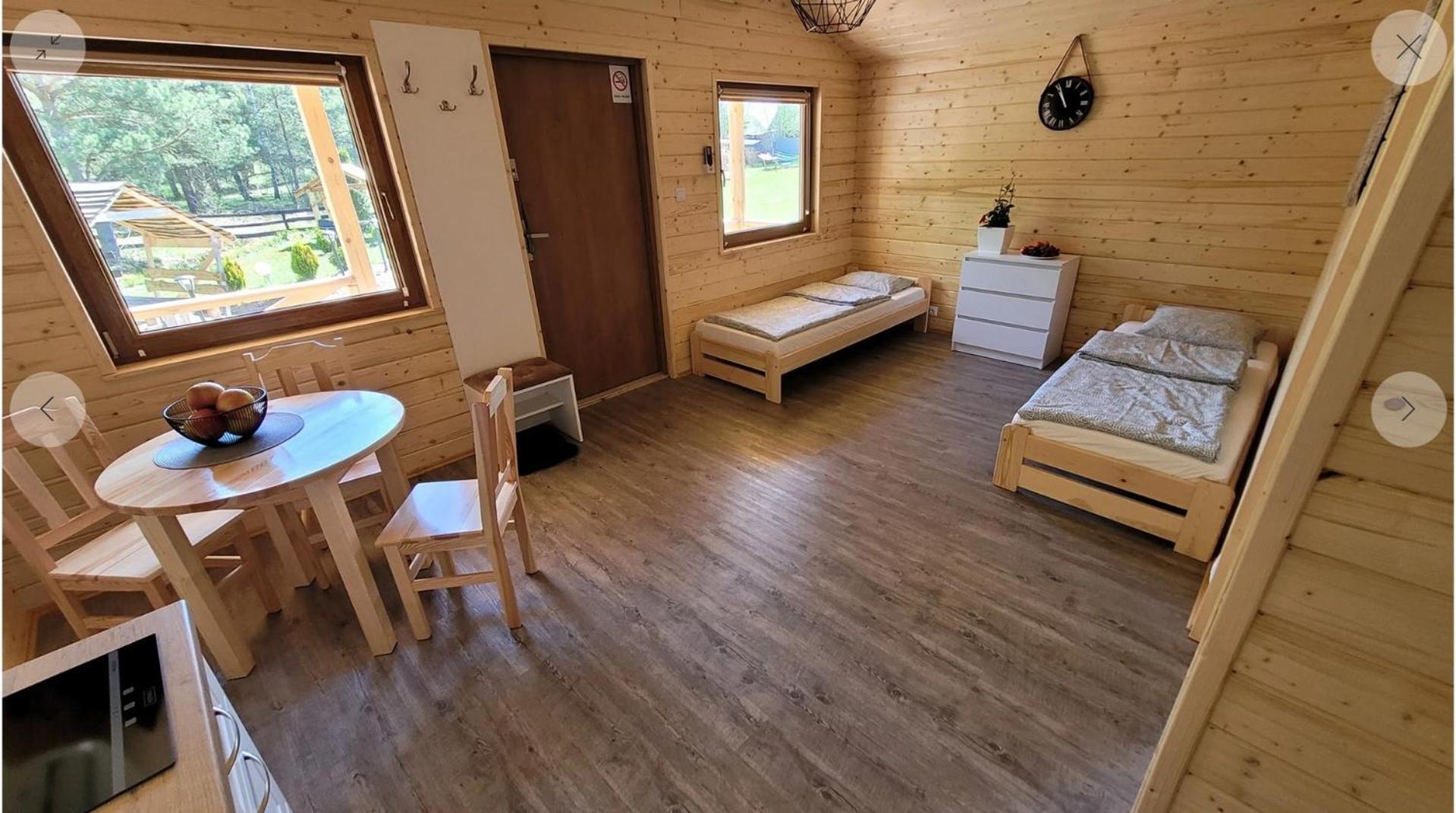 Vip Village Las Woda Rower - Podgrzewany Basen, Balia, Sauna Miedzierza Kültér fotó